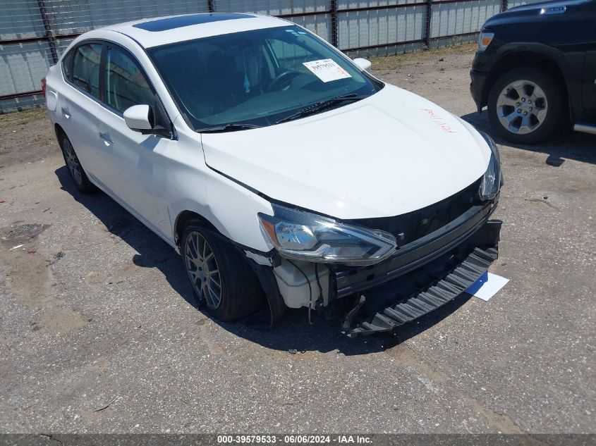 2017 NISSAN SENTRA S/SV/SR/SL