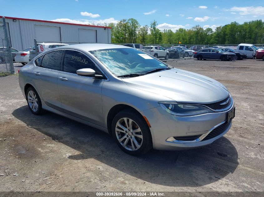 2015 CHRYSLER 200 LIMITED