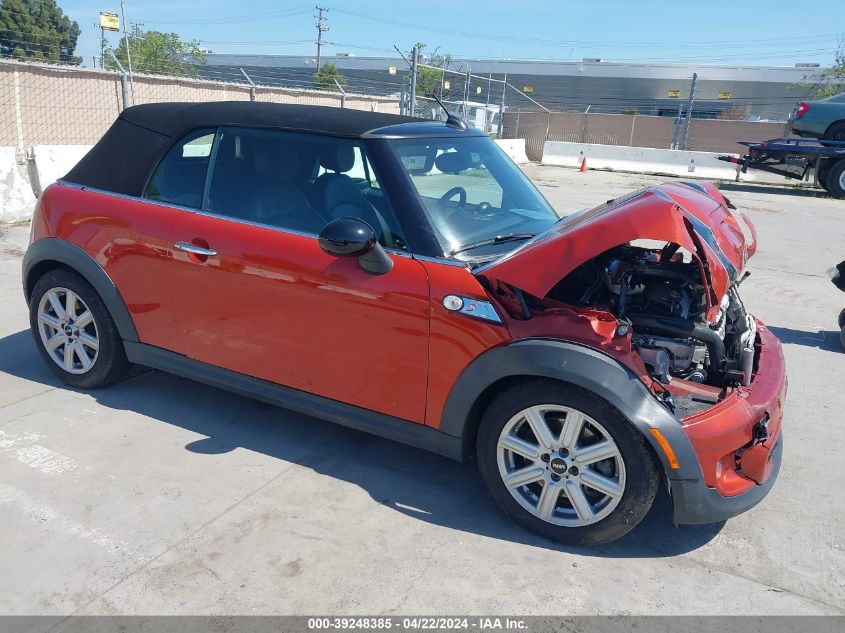 2015 MINI CONVERTIBLE COOPER S