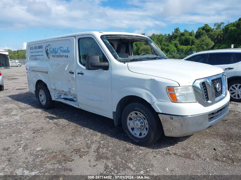 2013 NISSAN NV CARGO NV1500 SV V6