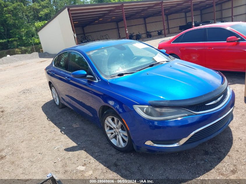 2016 CHRYSLER 200 LIMITED