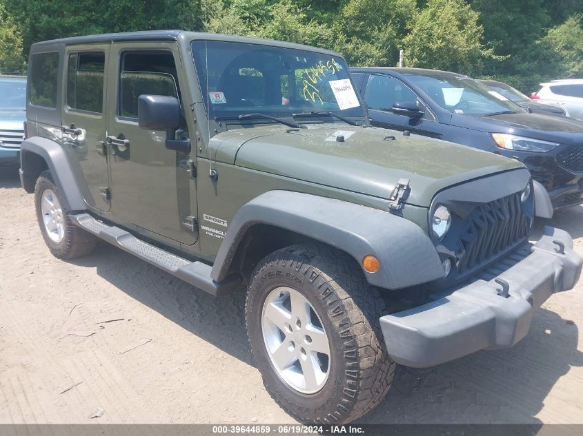 2015 JEEP WRANGLER UNLIMITED SPORT