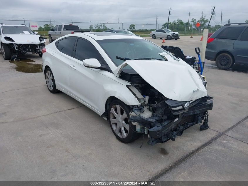 2012 HYUNDAI ELANTRA LIMITED