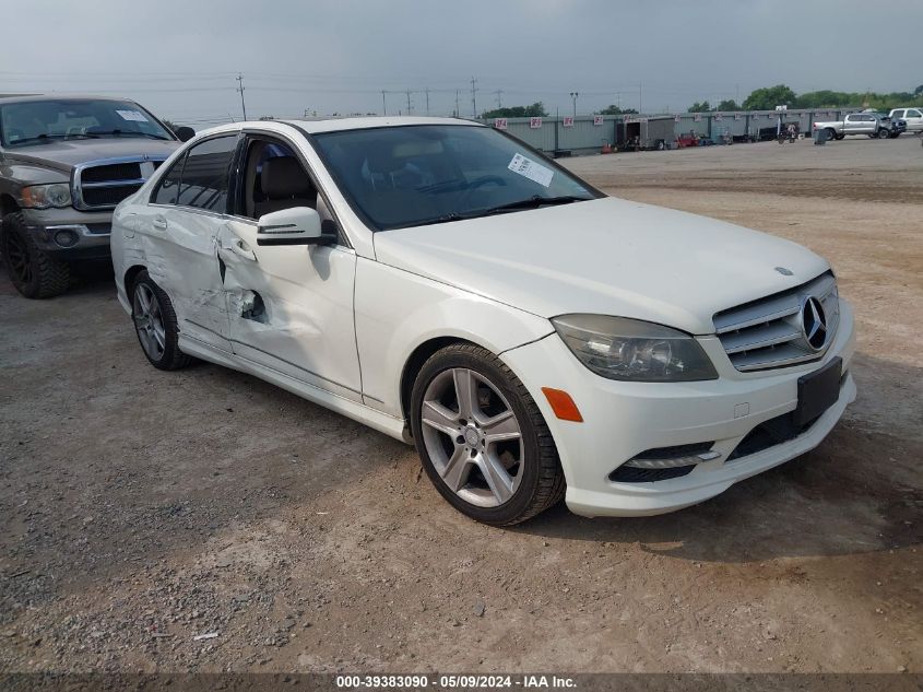 2011 MERCEDES-BENZ C 300 LUXURY 4MATIC/SPORT 4MATIC