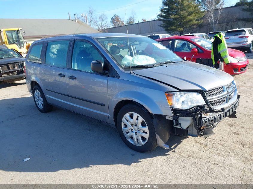 2016 DODGE GRAND CARAVAN AMERICAN VALUE PKG