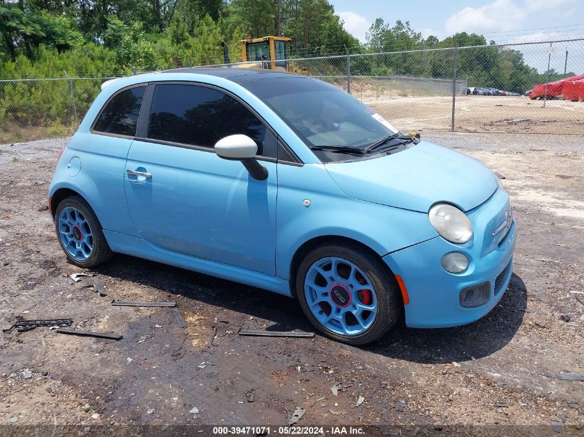 2012 FIAT 500 SPORT