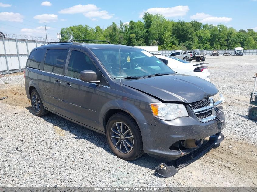 2017 DODGE GRAND CARAVAN SXT