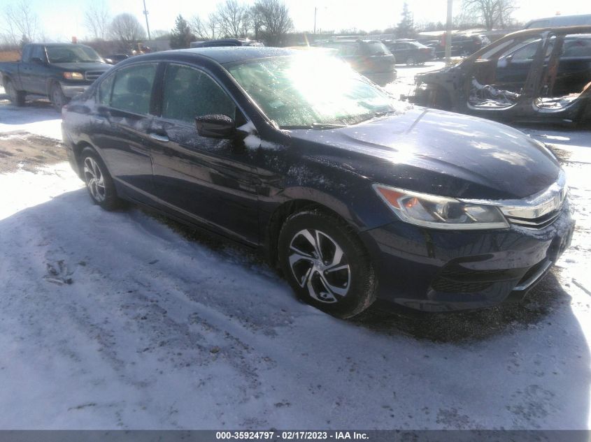 2016 HONDA ACCORD LX