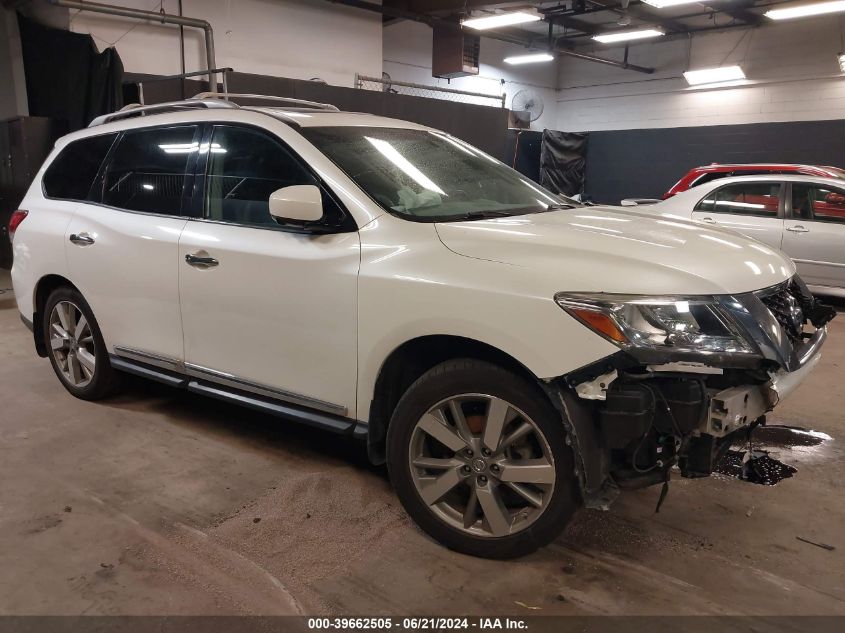 2016 NISSAN PATHFINDER PLATINUM