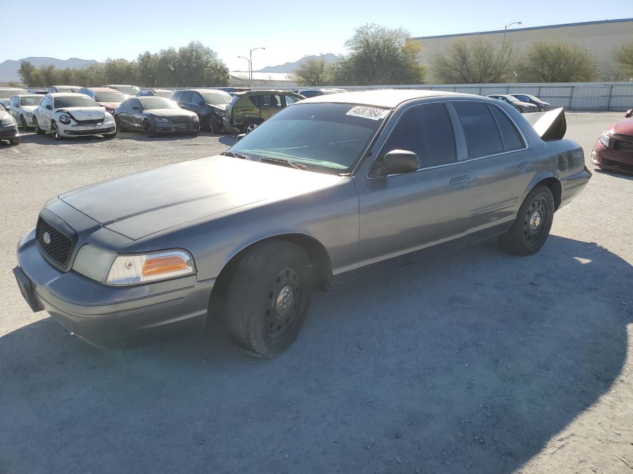 2011 FORD CROWN VICTORIA POLICE INTERCEPTOR