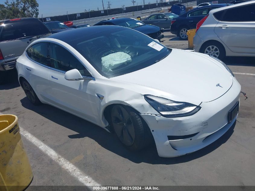 2020 TESLA MODEL 3 STANDARD RANGE PLUS REAR-WHEEL DRIVE/STANDARD RANGE REAR-WHEEL DRIVE