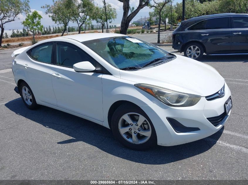 2014 HYUNDAI ELANTRA SE