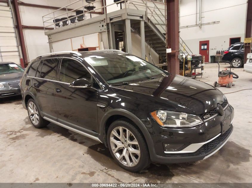 2017 VOLKSWAGEN GOLF ALLTRACK TSI S/TSI SE/TSI SEL