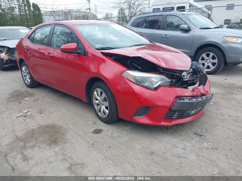 2016 TOYOTA COROLLA LE