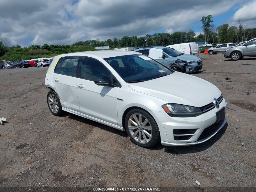 2016 VOLKSWAGEN GOLF R 4-DOOR