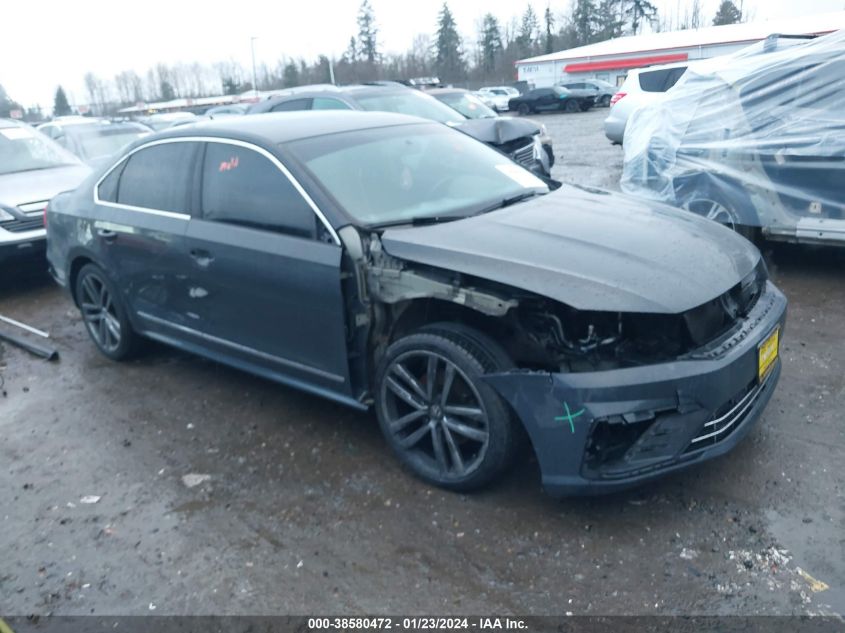 2016 VOLKSWAGEN PASSAT 1.8T R-LINE