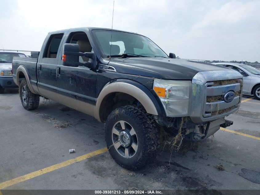 2012 FORD F-250 SUPER DUTY CREW CAB