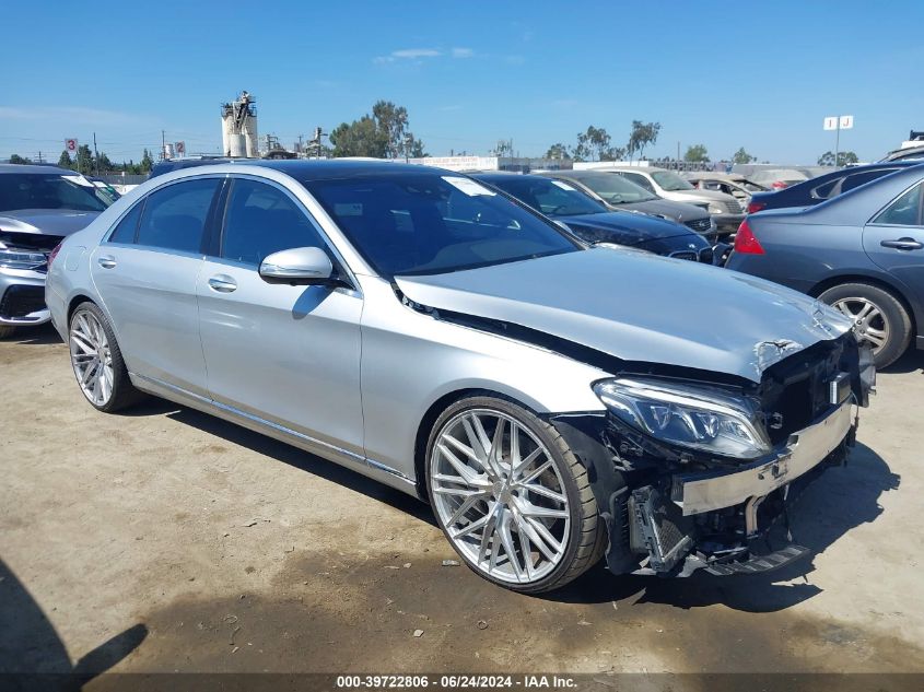 2015 MERCEDES-BENZ S 550