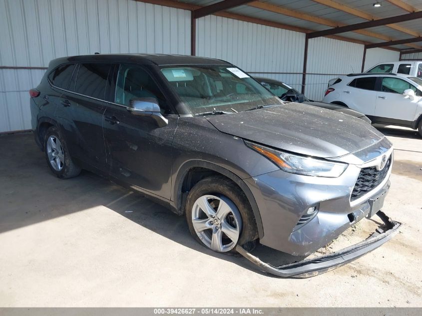 2020 TOYOTA HIGHLANDER LE