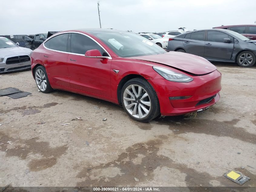 2019 TESLA MODEL 3 LONG RANGE/MID RANGE/STANDARD RANGE/STANDARD RANGE PLUS