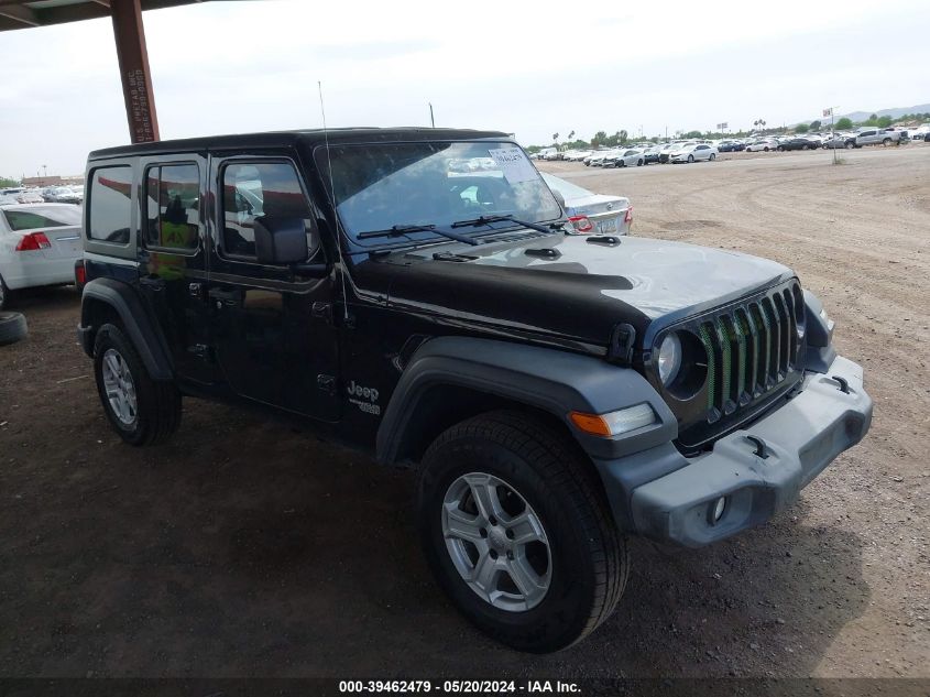 2018 JEEP WRANGLER UNLIMITED SPORT S 4X4