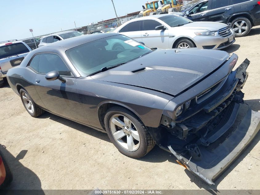 2013 DODGE CHALLENGER SXT