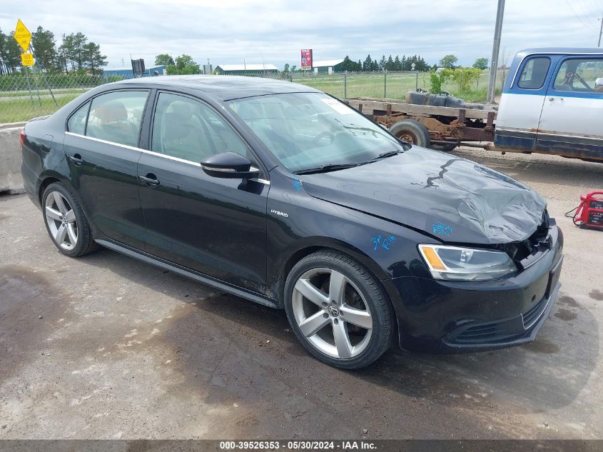 2013 VOLKSWAGEN JETTA HYBRID SEL