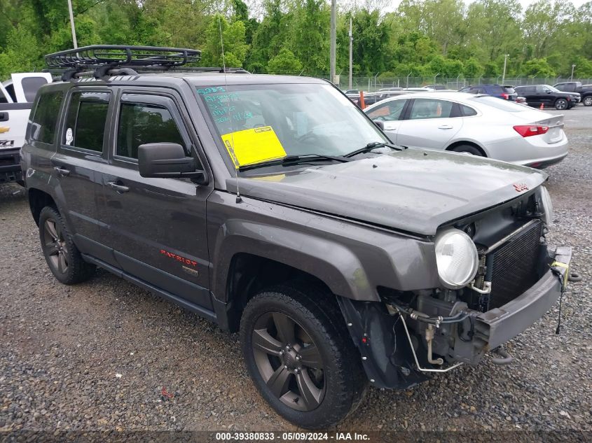 2017 JEEP PATRIOT 75TH ANNIVERSARY EDITION 4X4