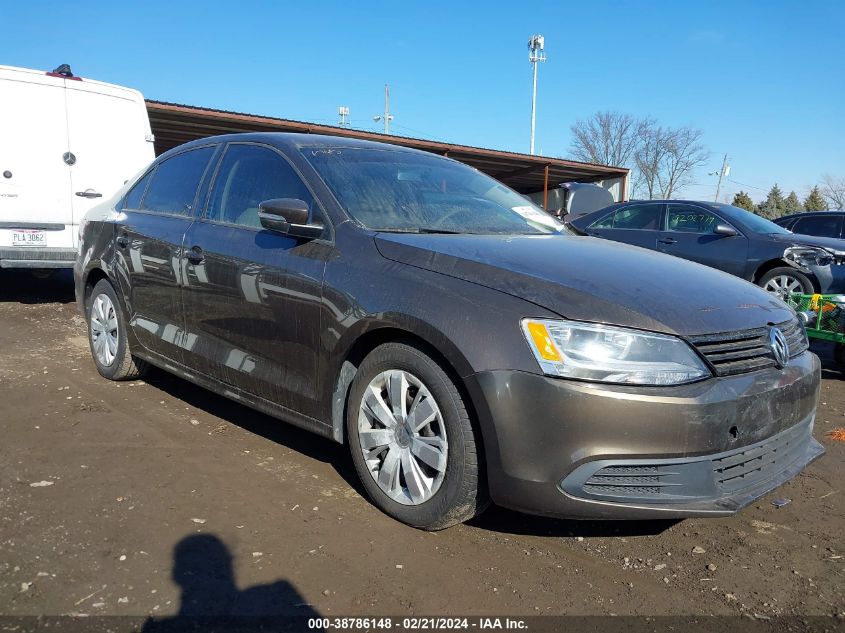 2012 VOLKSWAGEN JETTA 2.5L SE