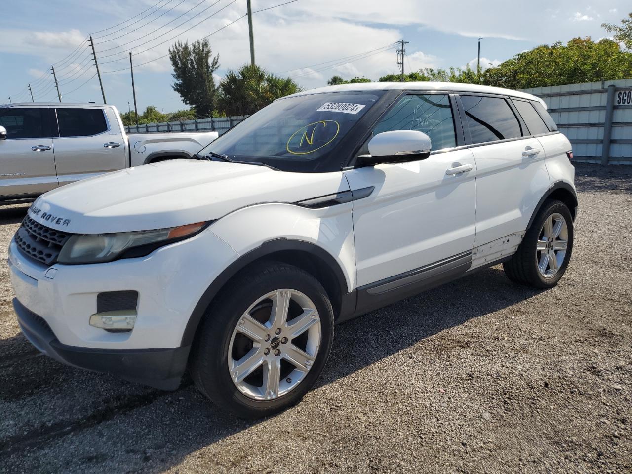 2012 LAND ROVER RANGE ROVER EVOQUE PURE PLUS