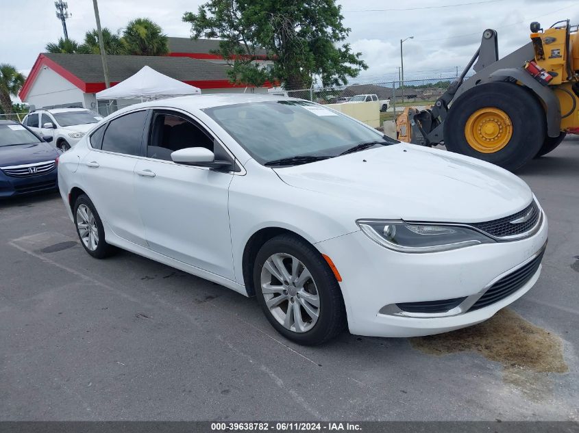 2016 CHRYSLER 200 LIMITED