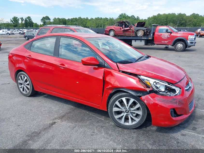 2017 HYUNDAI ACCENT VALUE EDITION