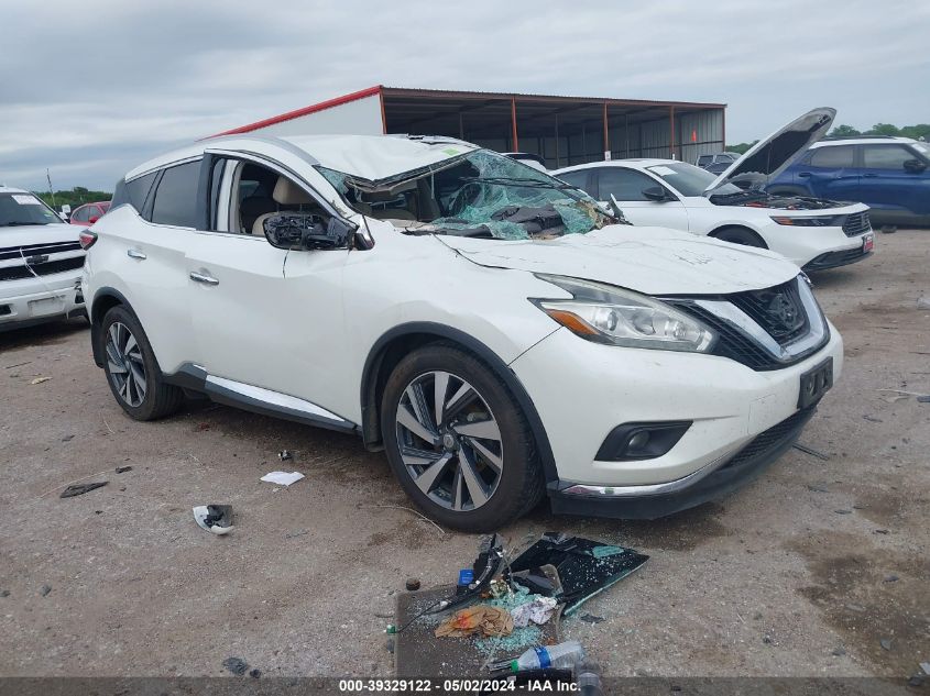 2015 NISSAN MURANO PLATINUM