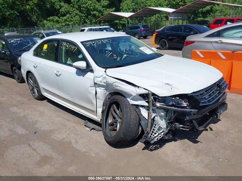 2017 VOLKSWAGEN PASSAT 1.8T R-LINE