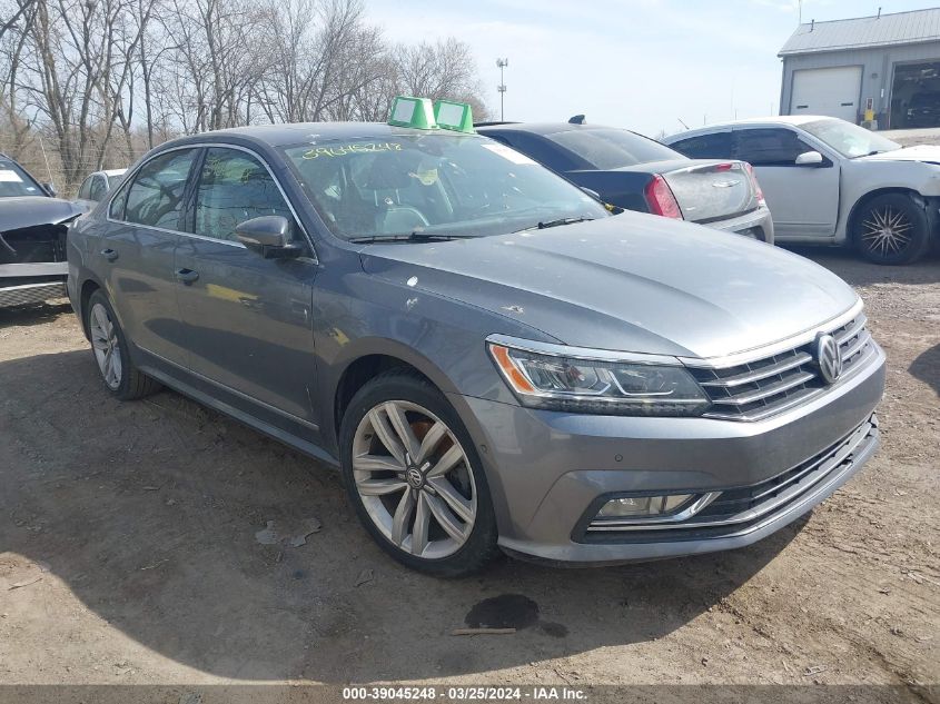 2017 VOLKSWAGEN PASSAT V6 SEL PREMIUM