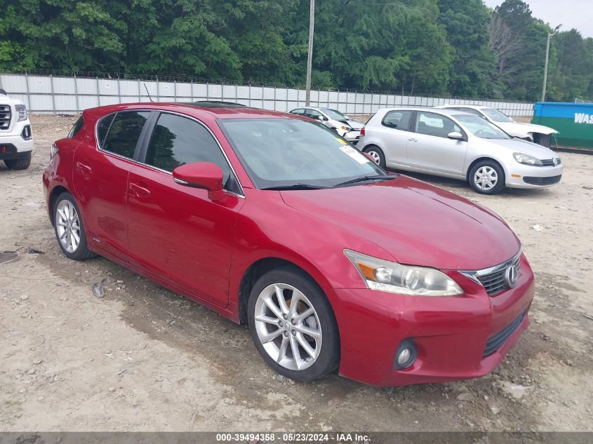 2011 LEXUS CT 200H PREMIUM