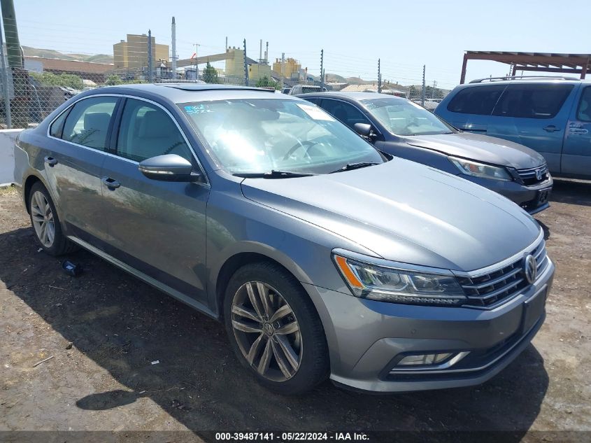 2018 VOLKSWAGEN PASSAT 2.0T SE