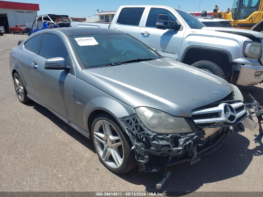 2012 MERCEDES-BENZ C 250