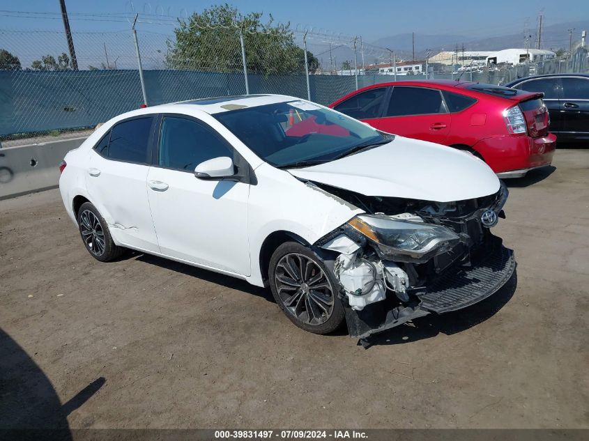 2015 TOYOTA COROLLA S PLUS