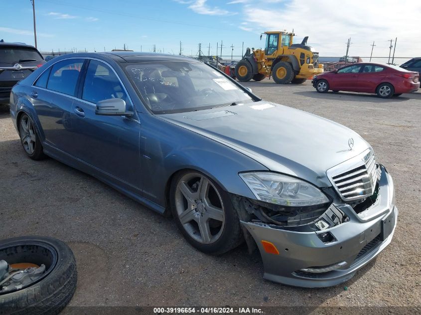 2012 MERCEDES-BENZ S 550