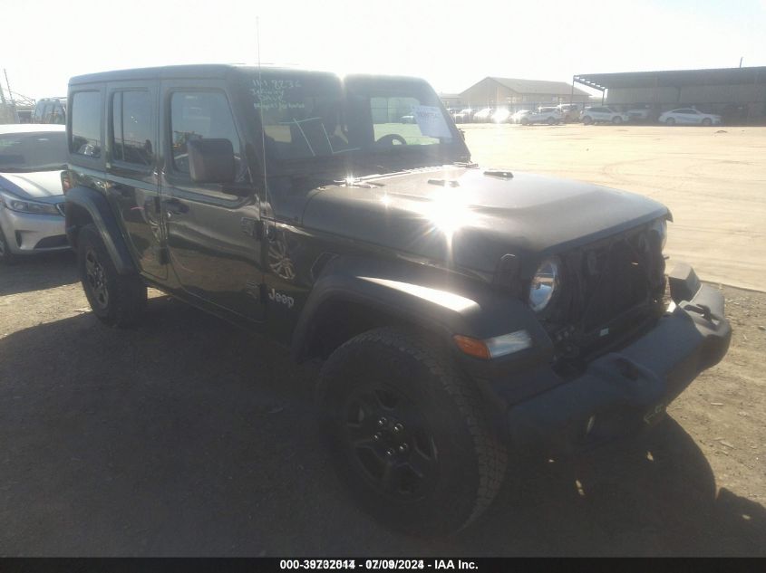 2020 JEEP WRANGLER UNLIMITED SPORT 4X4