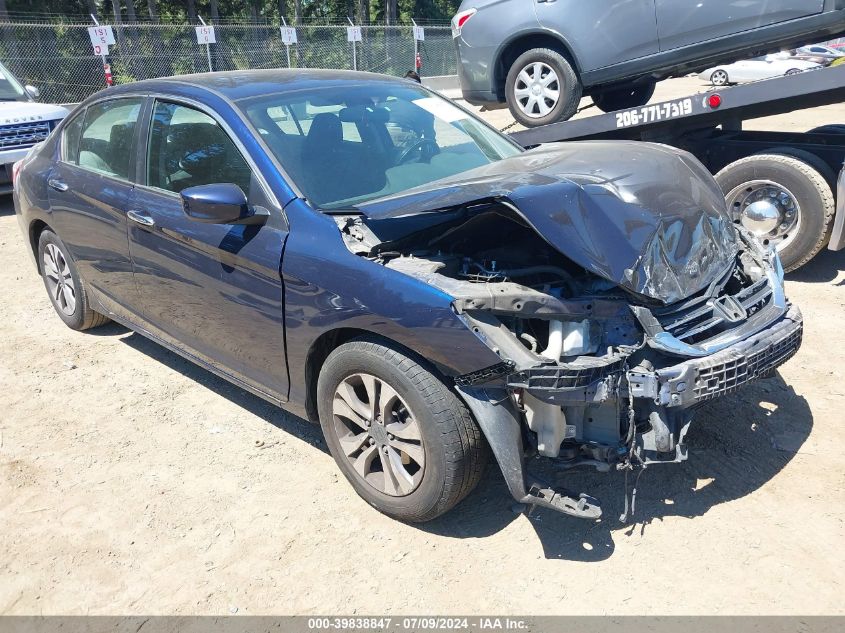 2013 HONDA ACCORD LX