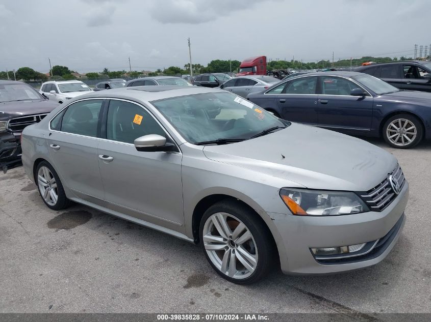 2014 VOLKSWAGEN PASSAT SEL