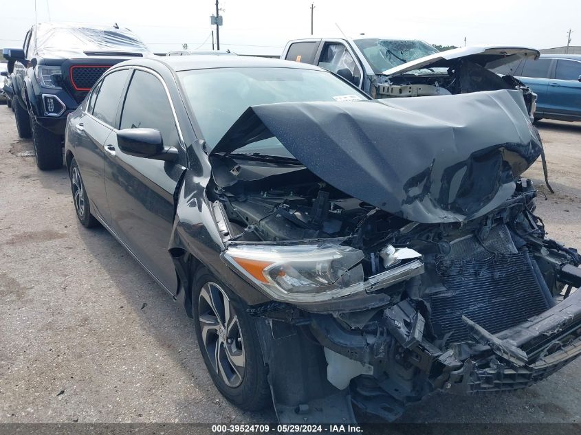 2017 HONDA ACCORD LX