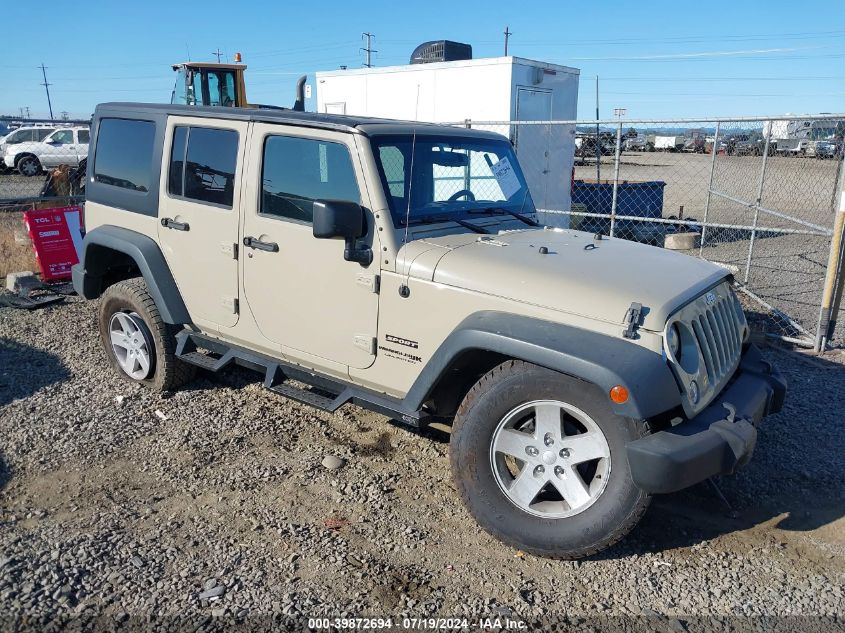 2018 JEEP WRANGLER JK UNLIMITED SPORT S 4X4