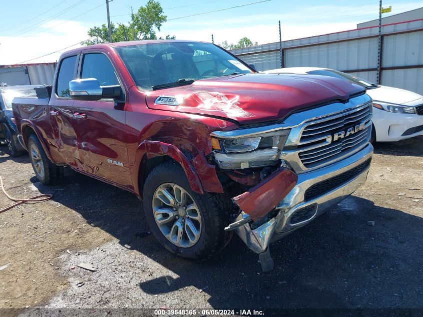 2019 RAM 1500 LARAMIE QUAD CAB 4X4 6'4 BOX