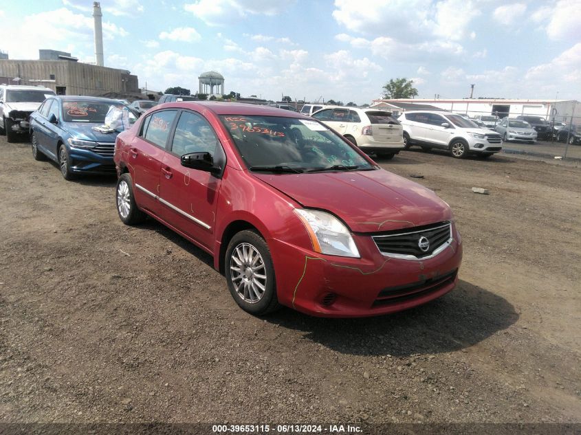 2012 NISSAN SENTRA 2.0 S