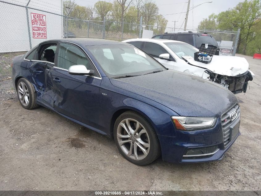 2013 AUDI S4 3.0T PREMIUM PLUS