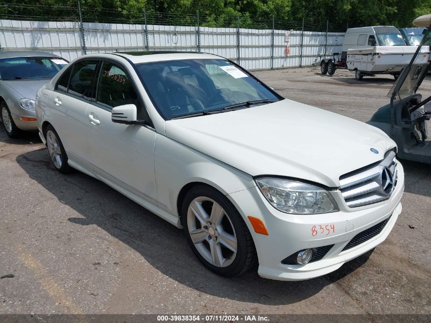 2010 MERCEDES-BENZ C 300 LUXURY 4MATIC/SPORT 4MATIC