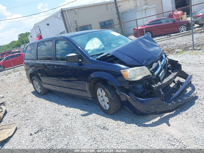 2012 DODGE GRAND CARAVAN SE/AVP